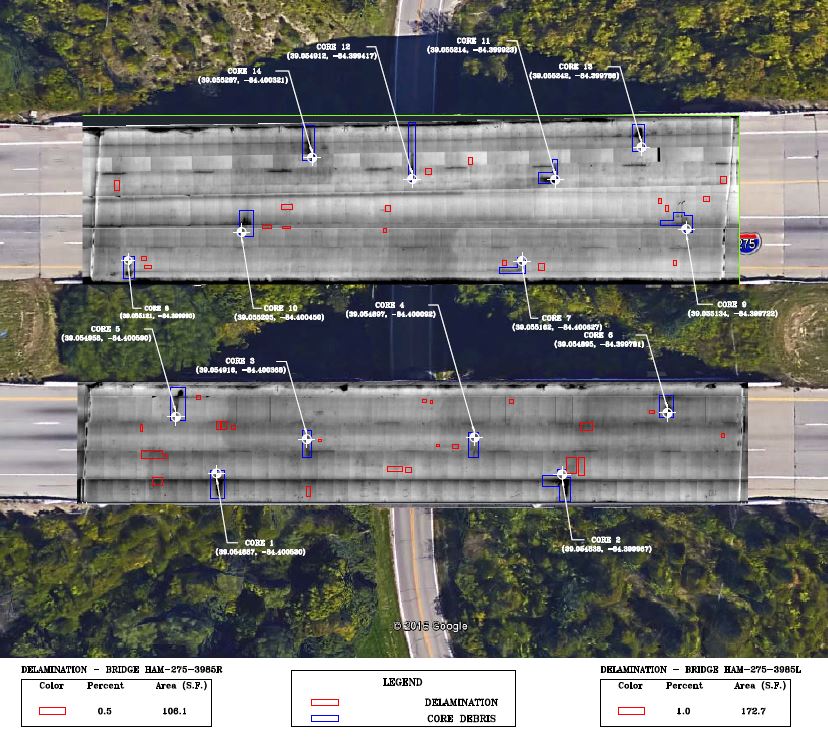 Infrared Thermography, Concrete Bridge Deck Condition Survey