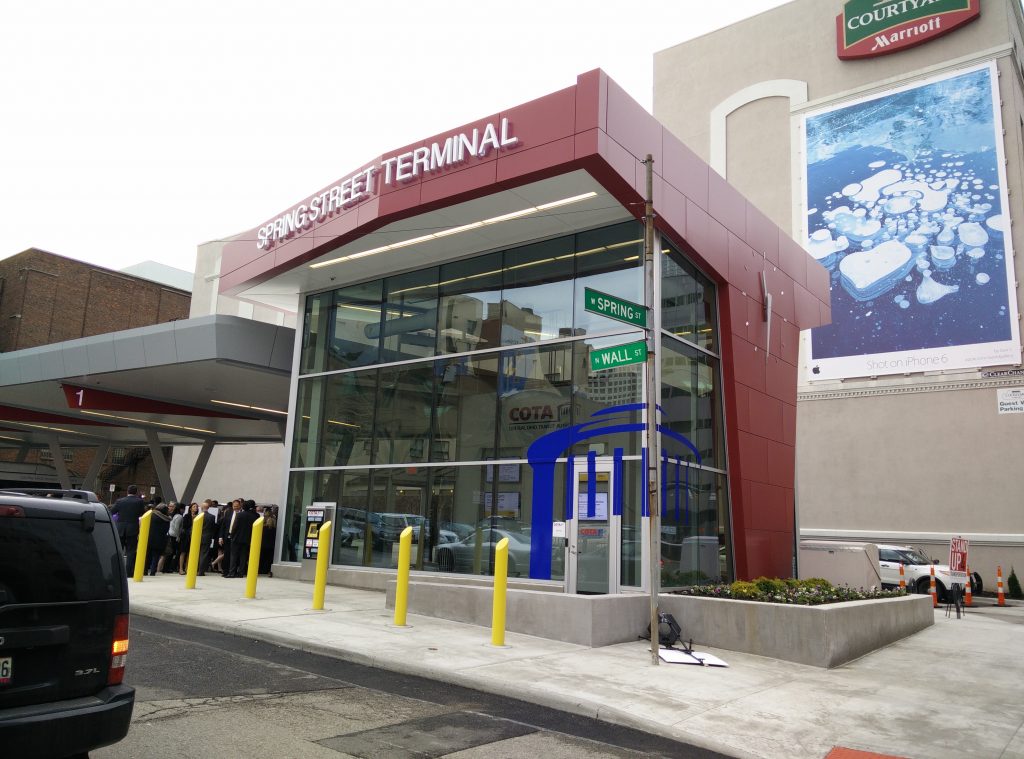 Improvements to Downtown Transit Terminals